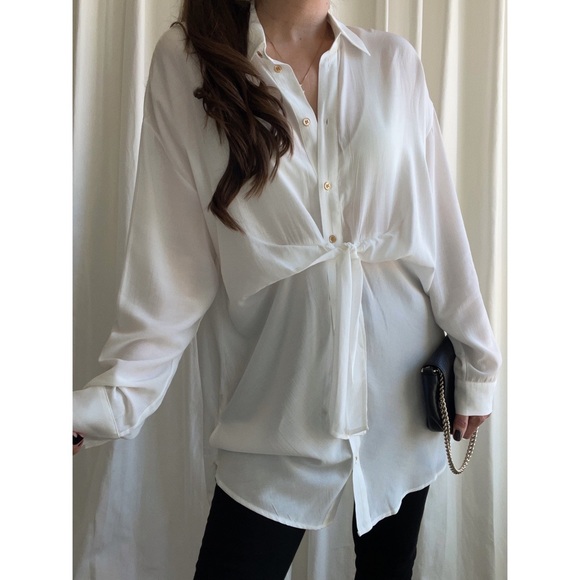 Kanzler Tops - CAMILLE SHIRT — In Off White